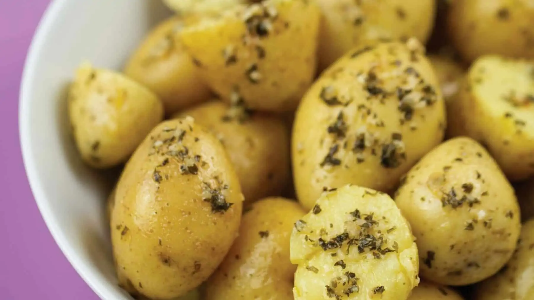Garlic Butter Baby Potatoes