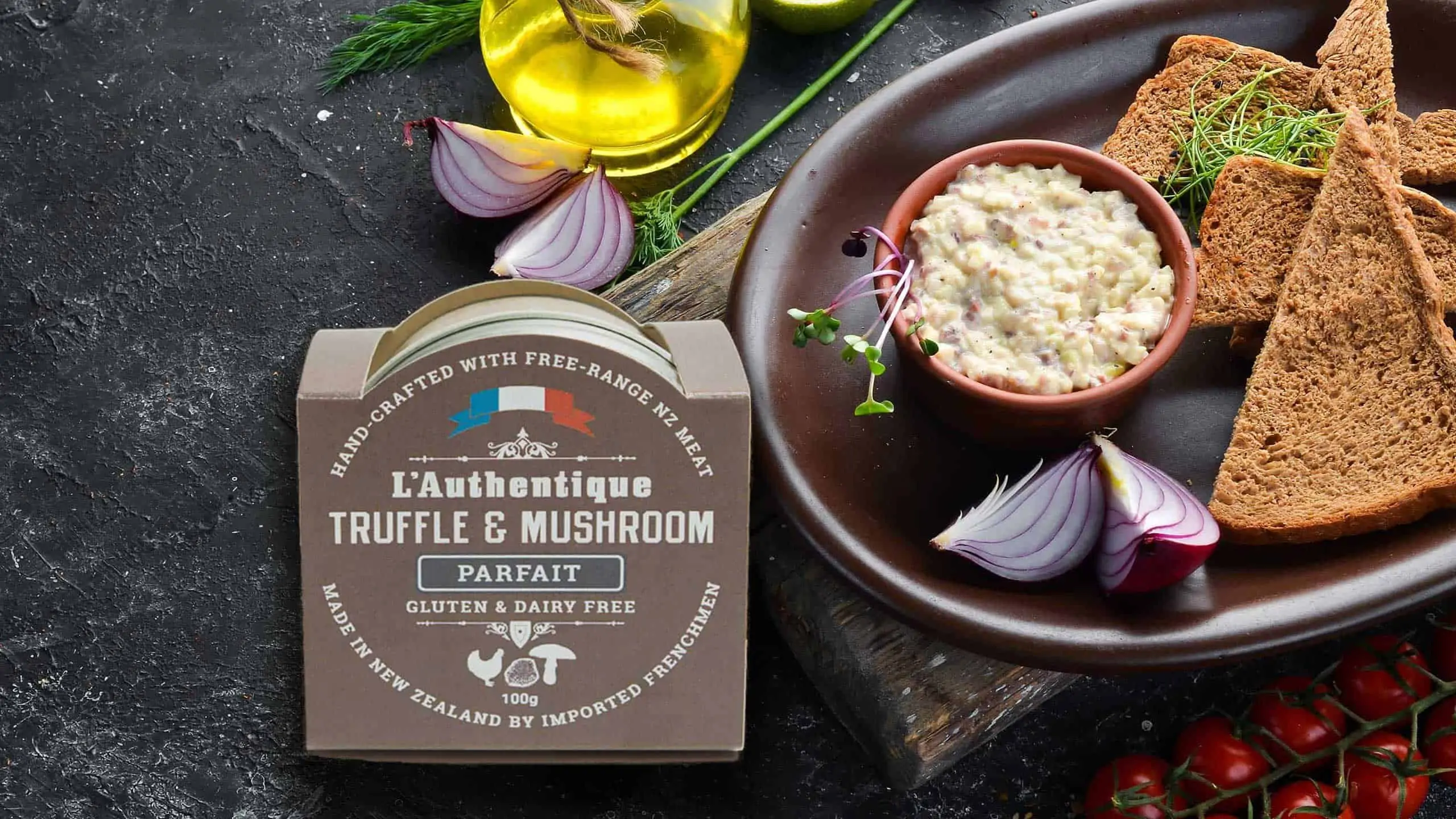 L'Authentique Truffle & Mushroom Parfait