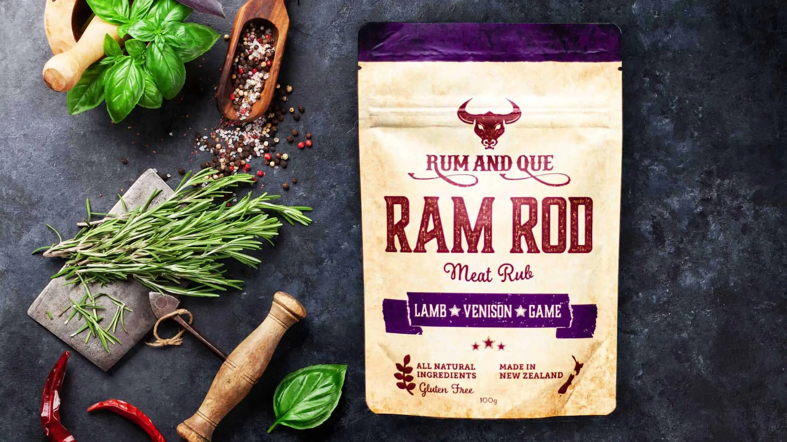 Rum & Que Ram Rod Meat Rub