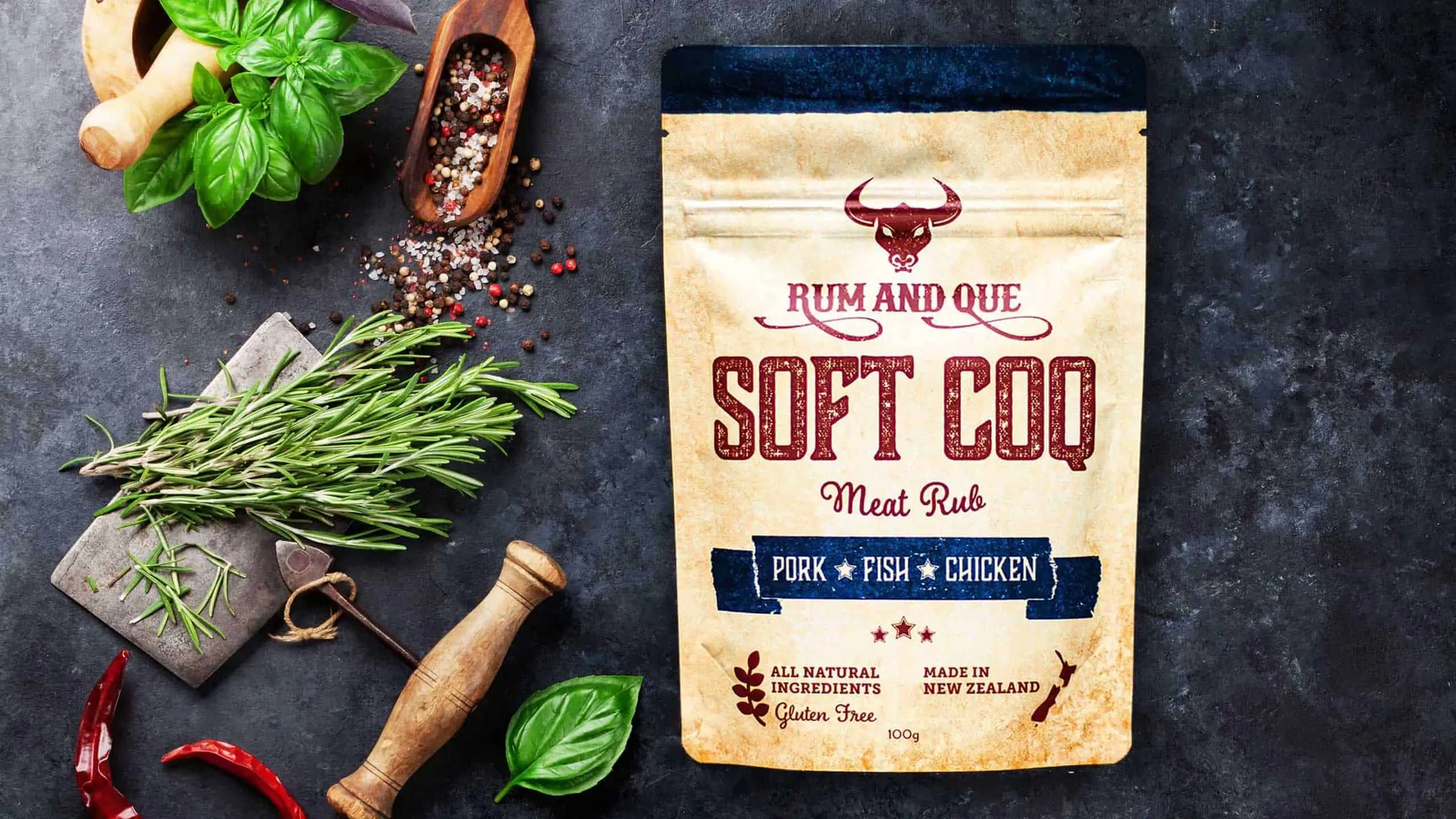 Rum & Que Soft Coq Meat Rub